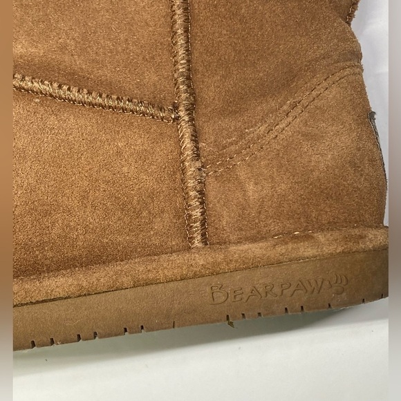Bearpaw Elle short boots tan size 7 - Picture 6 of 10